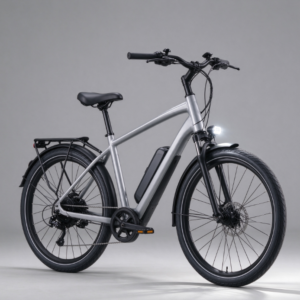 Pre-owned Silver-Grey Standard City E-Bike – Minimalist Commuter & Daily Transport